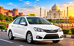 Toyota Etios Taxi in Agra