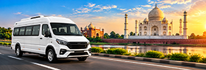 Tempo Traveller in Agra